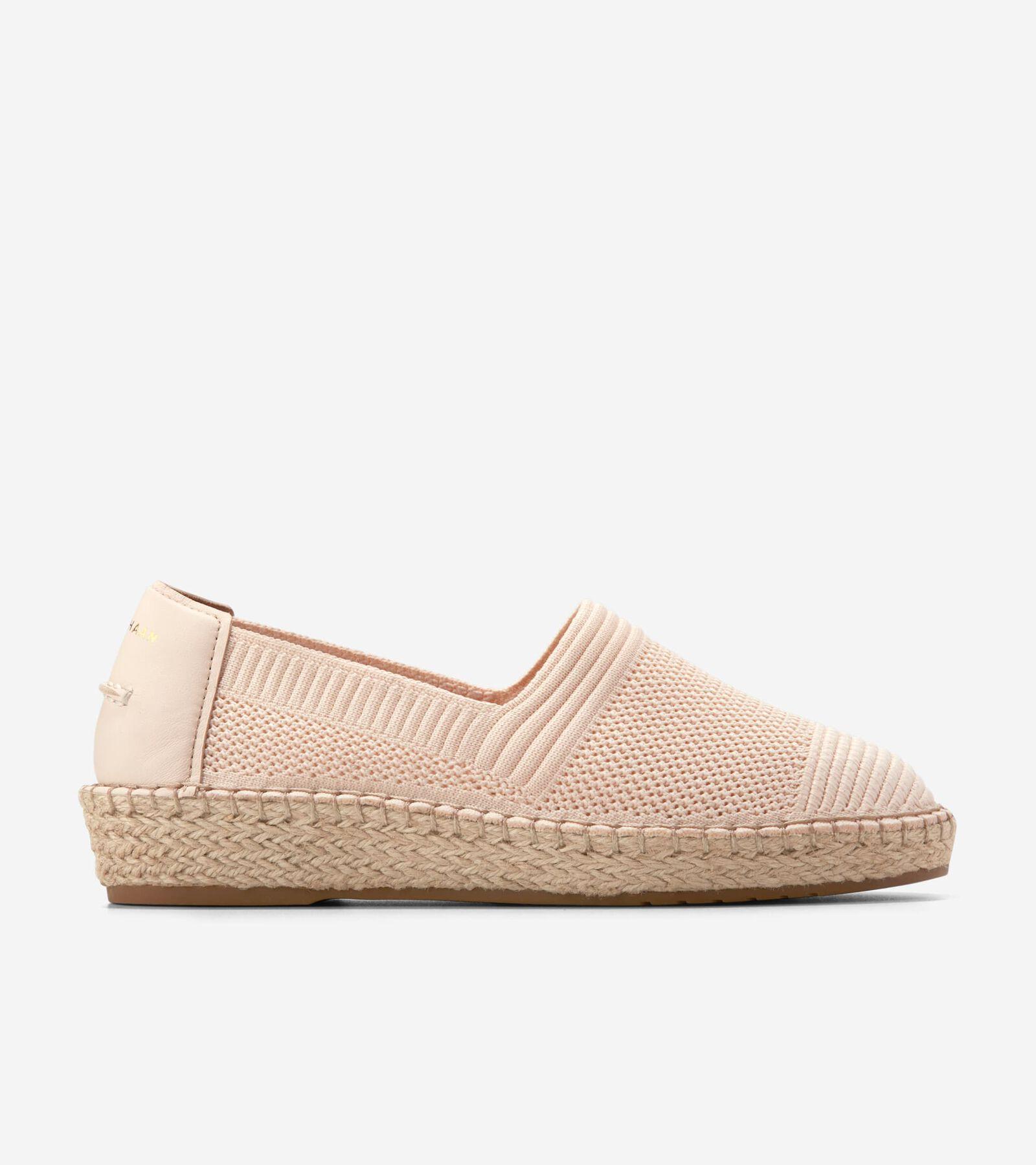 Cole Haan Womens Cloudfeel Espadrille Ii Slip-On Flats Product Image