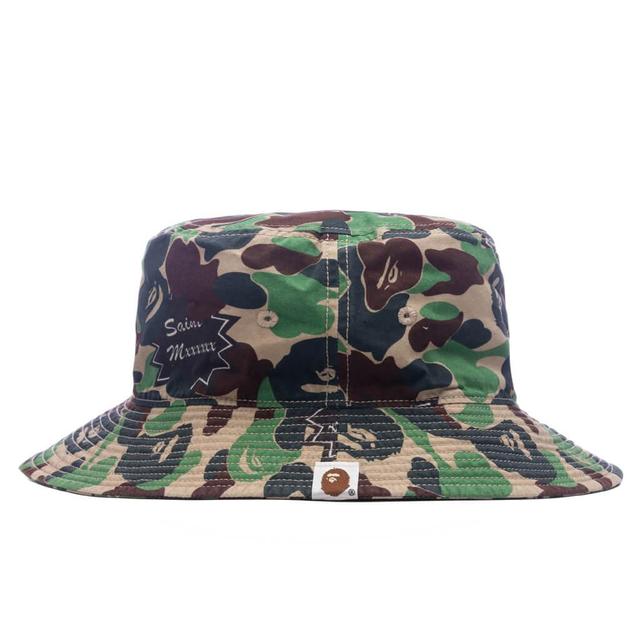 Saint Michael x A Bathing Ape Bucket Hat - Camo Male Product Image