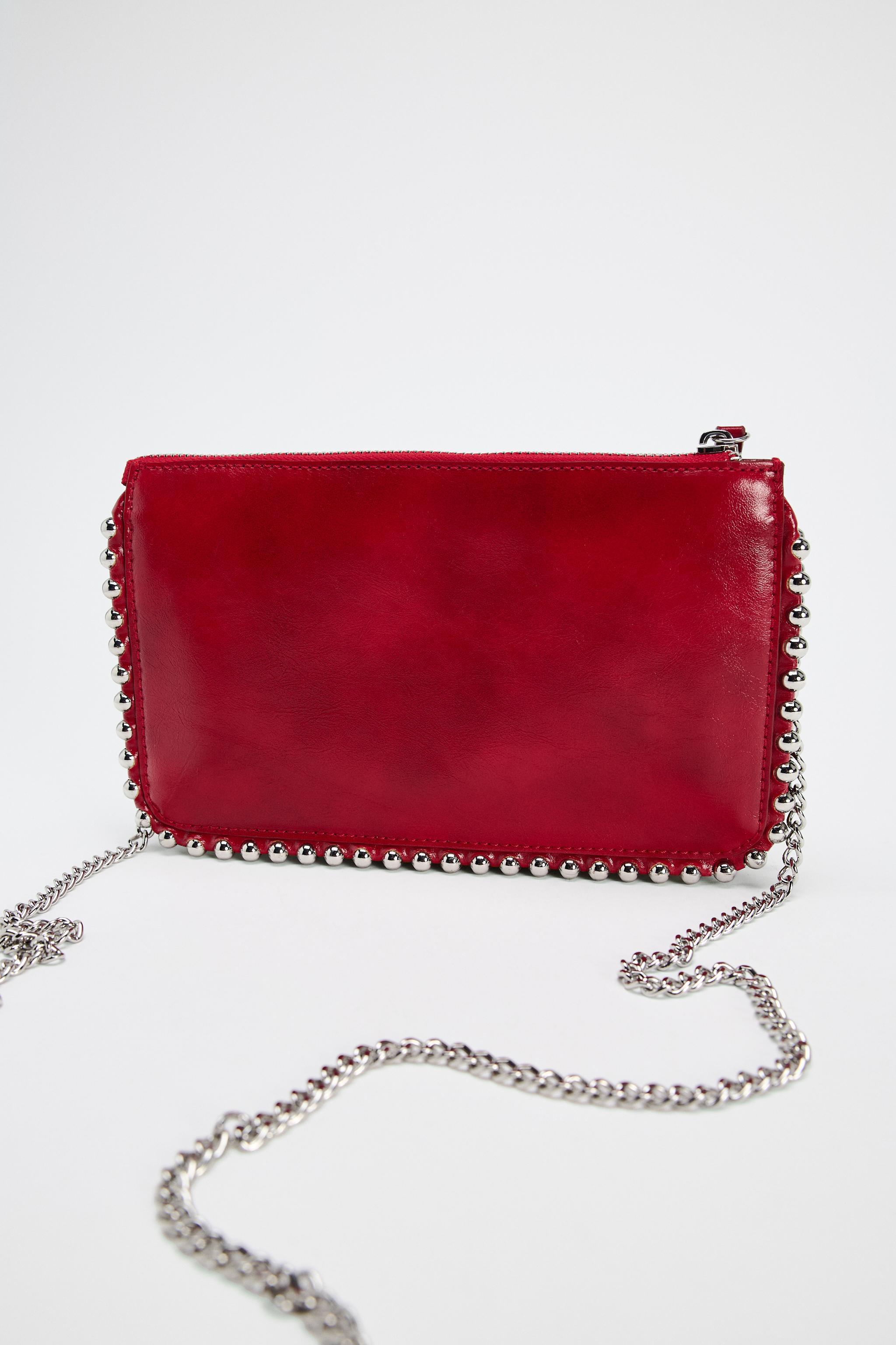 STUDDED CROSSBODY WALLET BAG Product Image