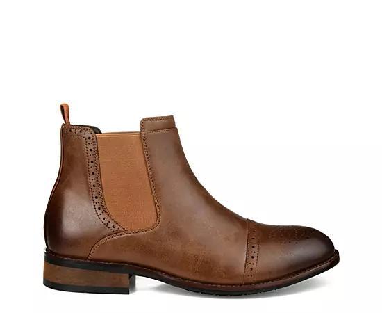 Vance Co. Garrett Mens Cap Toe Chelsea Boot Product Image