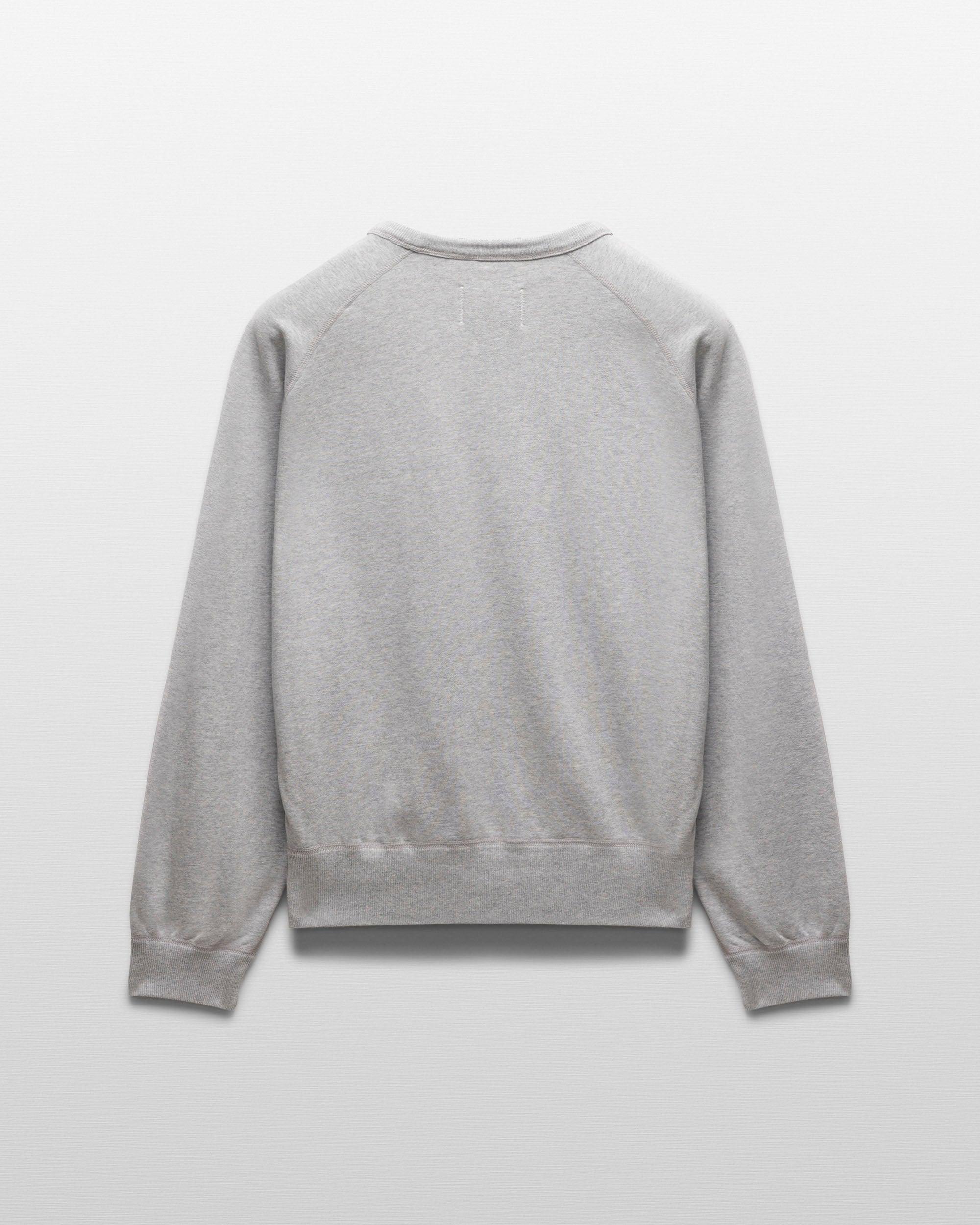 Midweight Terry Relaxed Crewneck Male Product Image