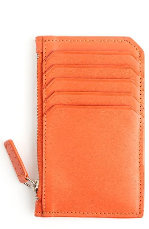 ROYCE New York Zip Leather Card Case Product Image