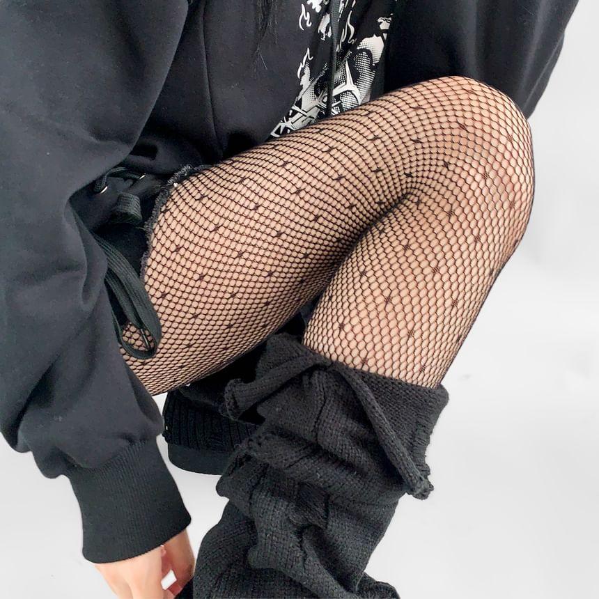 Plain Fishnet Tights Product Image