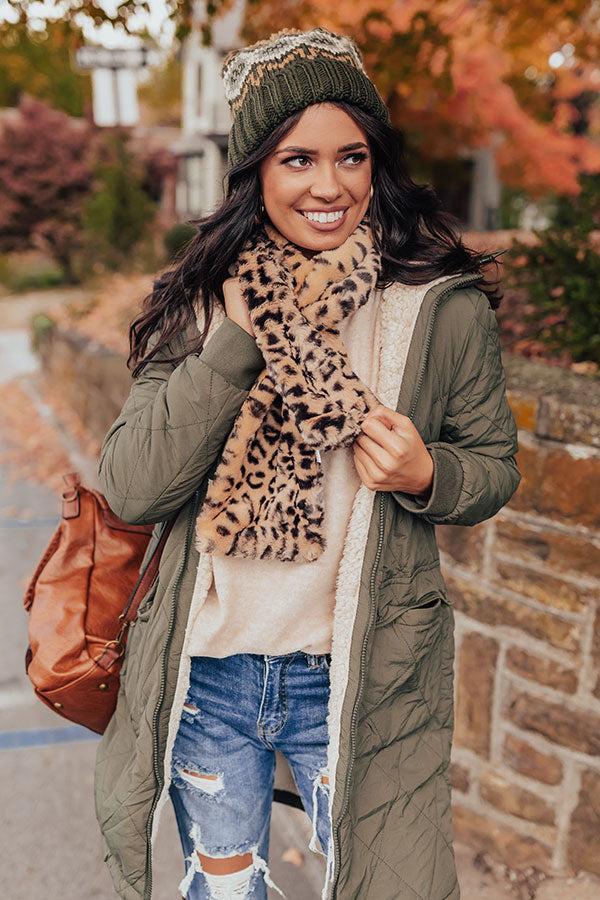 Softest Of All Leopard Scarf Product Image