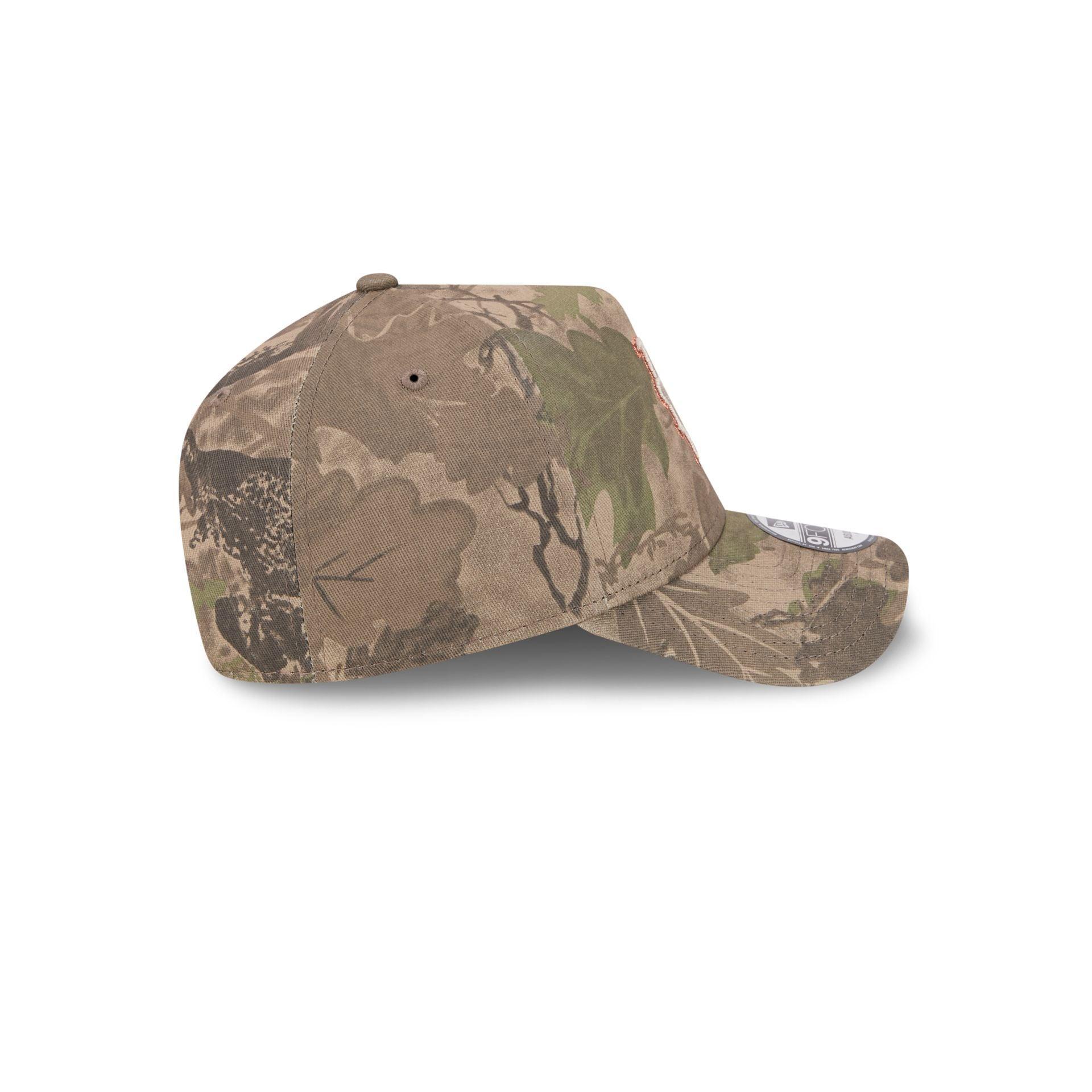 New York Mets Leaf Camo 9FORTY A-Frame Snapback Hat Male Product Image