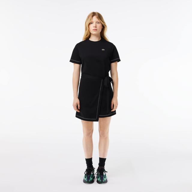 Short Sleeved Oversized Cotton Dress Product Image