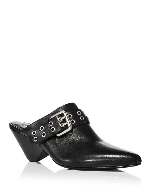 rag & bone Womens Spire Leather Mules Product Image