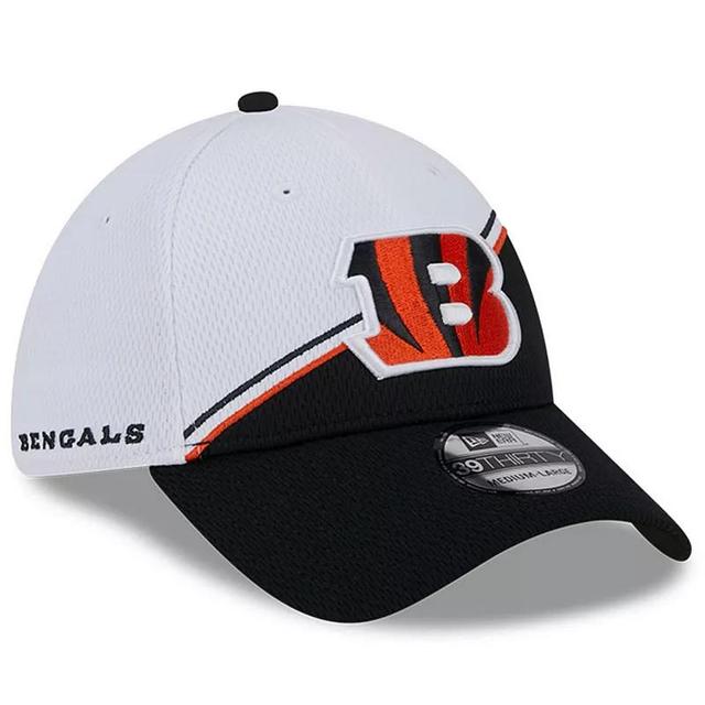 Mens New Era /Black Cincinnati Bengals 2023 Sideline 39THIRTY Flex Hat Product Image