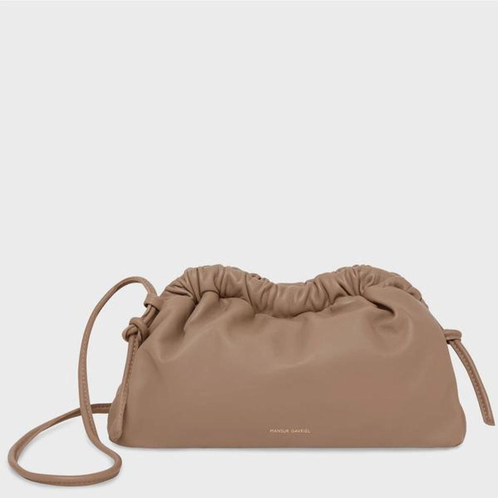 MANSUR GAVRIEL Mini Cloud Clutch In Biscotto Product Image