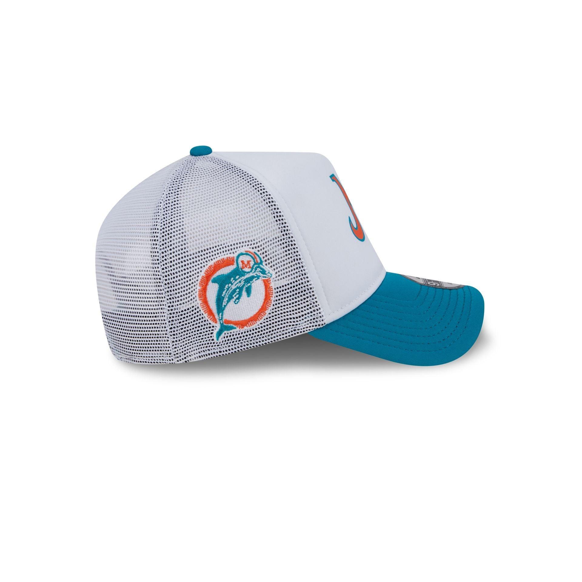 Miami Dolphins City Originals 9FORTY A-Frame Snapback Hat Male Product Image