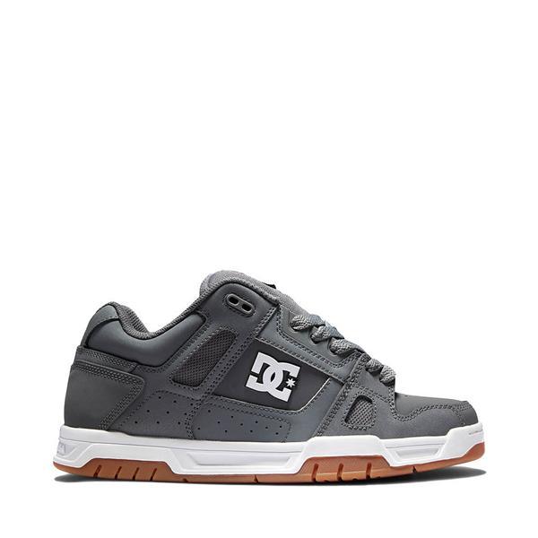 Mens DC Stag Skate Shoe - Grey / Gum Product Image