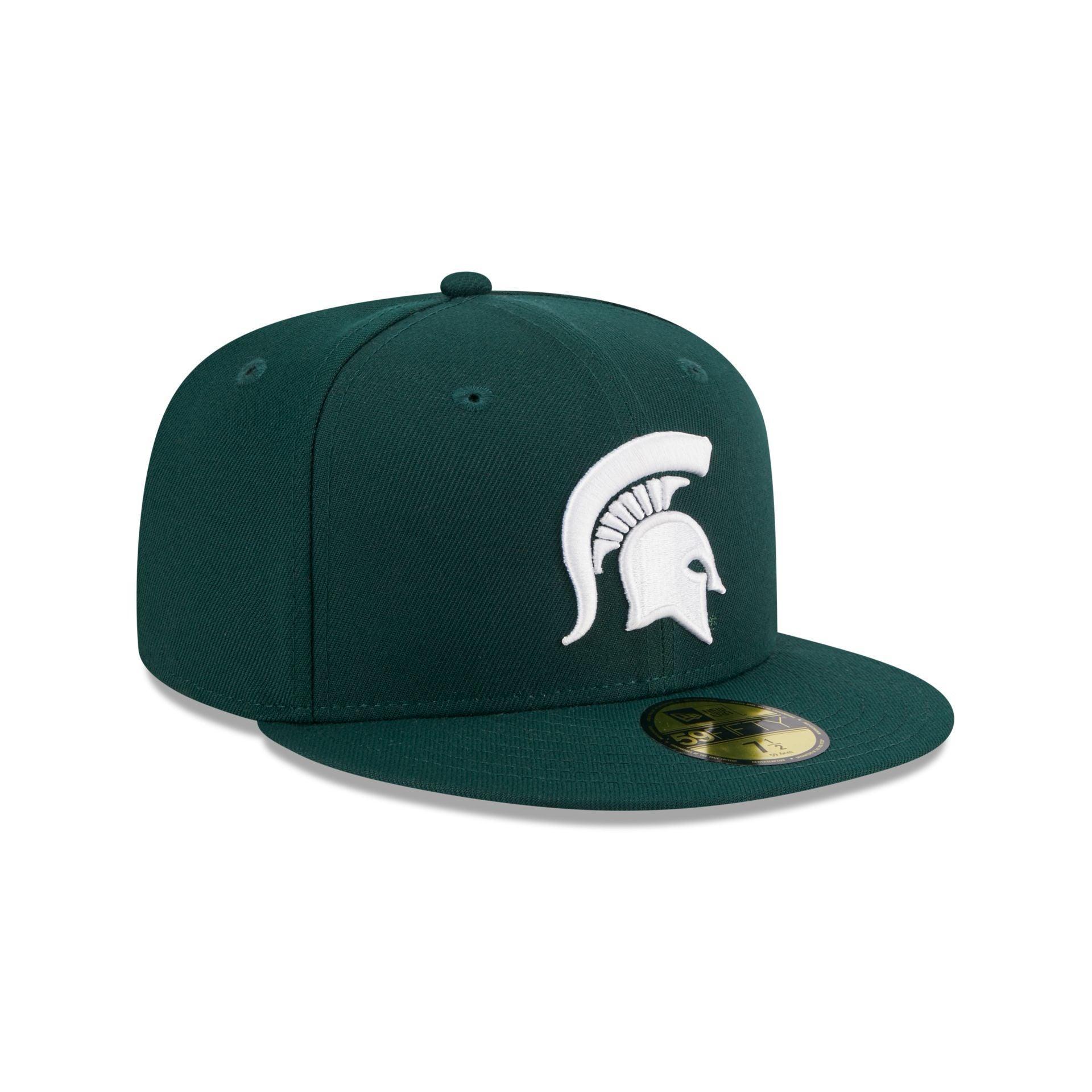 Michigan State Spartans Green 59FIFTY Fitted Hat Male Product Image