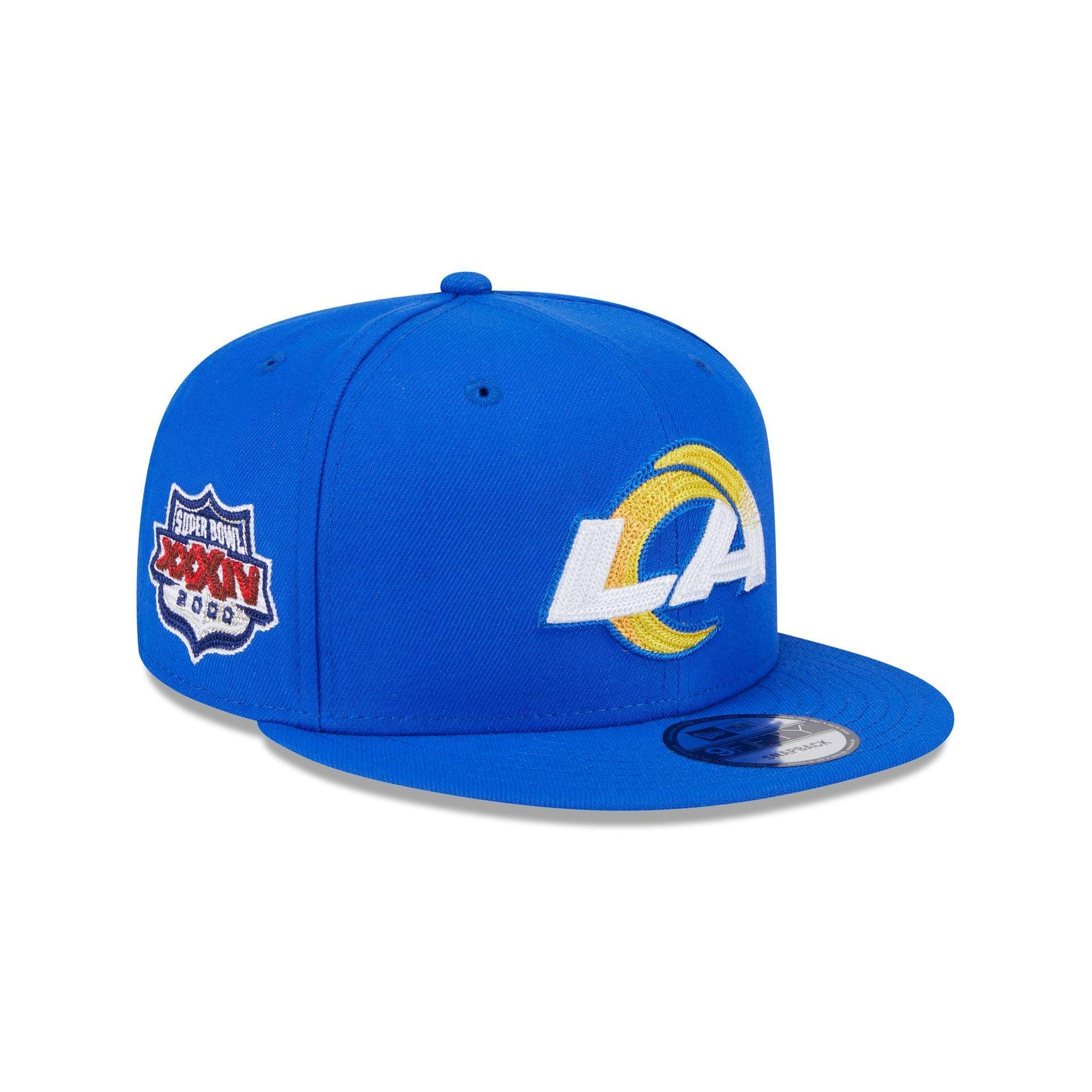 Alpha Industries x Los Angeles Rams Blue 9FIFTY Snapback Hat Male Product Image