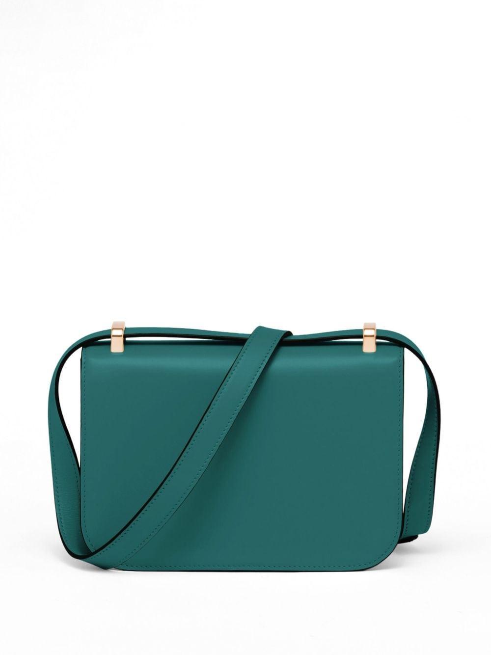 Emblème Saffiano leather shoulder bag Product Image