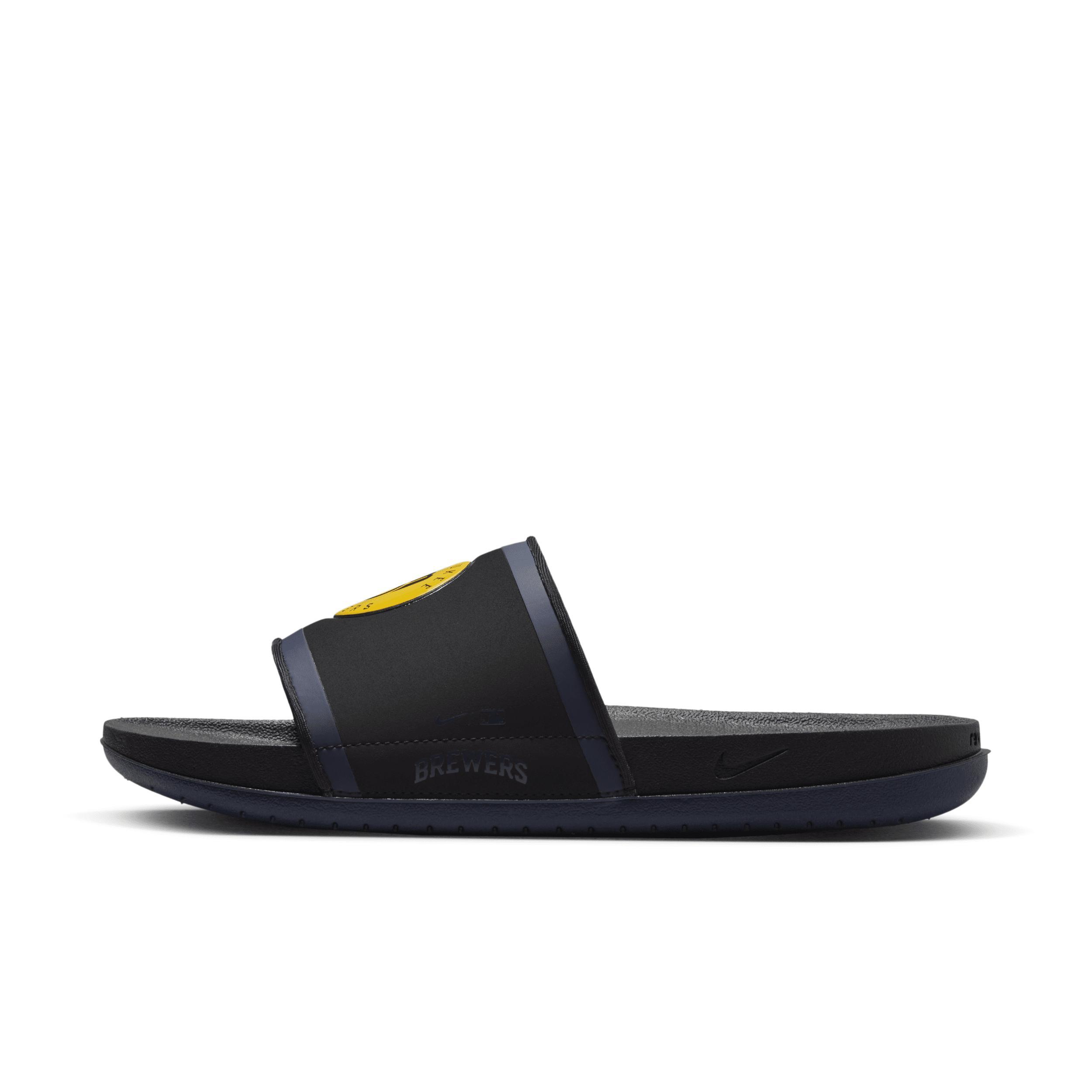 Nike Mens Offcourt (MLB Milwaukee Brewers) Slides Product Image