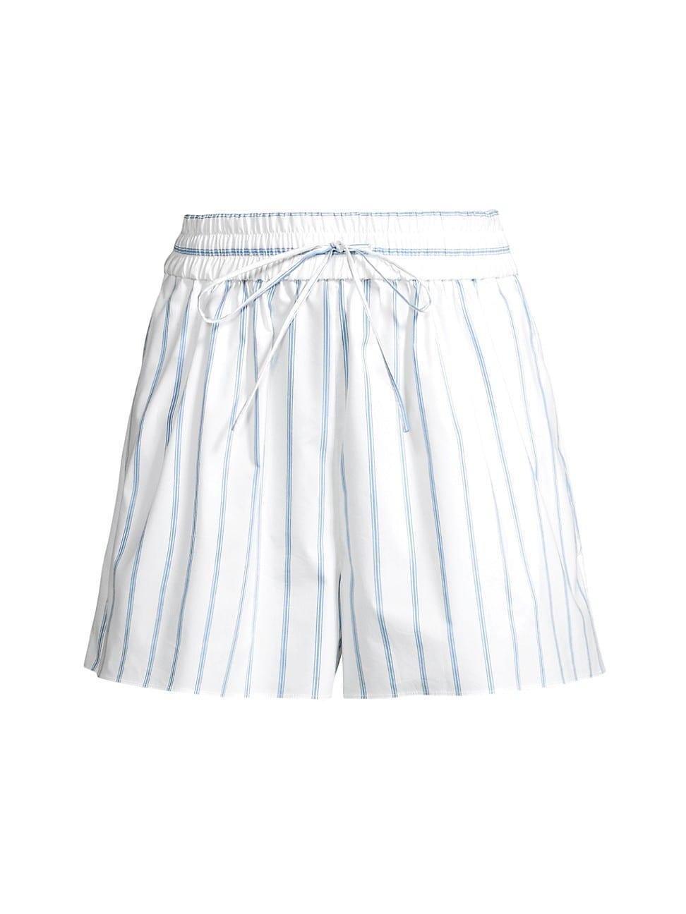 Womens A La Plage Sammy Striped Jacques Cotton-Blend Short Product Image