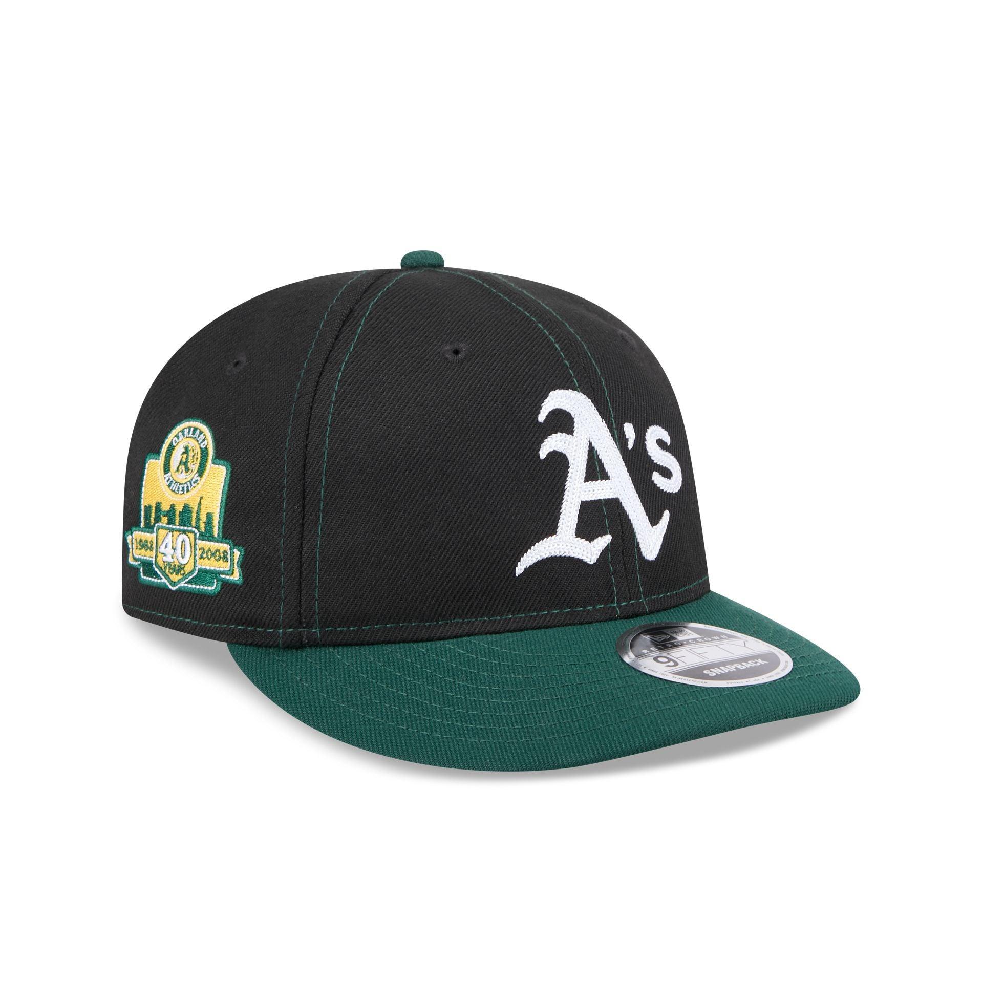 Oakland Athletics Thunder Crown Retro Crown 9FIFTY Snapback Hat Male Product Image