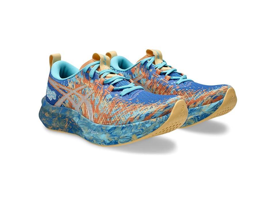 ASICS Women's Noosa Tri 16 (Nature Blue/Faded Orange) Women's Running Shoes Product Image