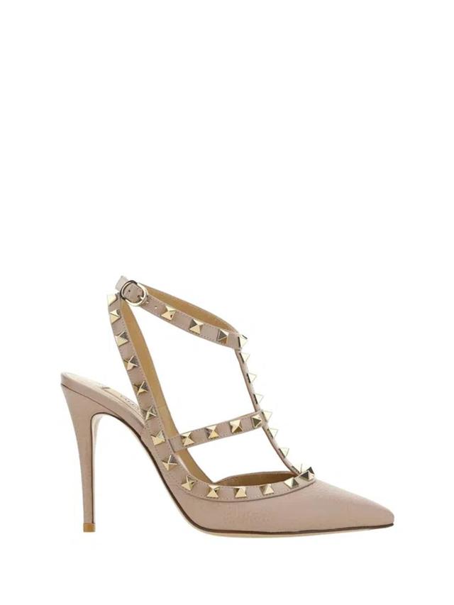 VALENTINO GARAVANI Rockstud Pumps In Multicolor Product Image