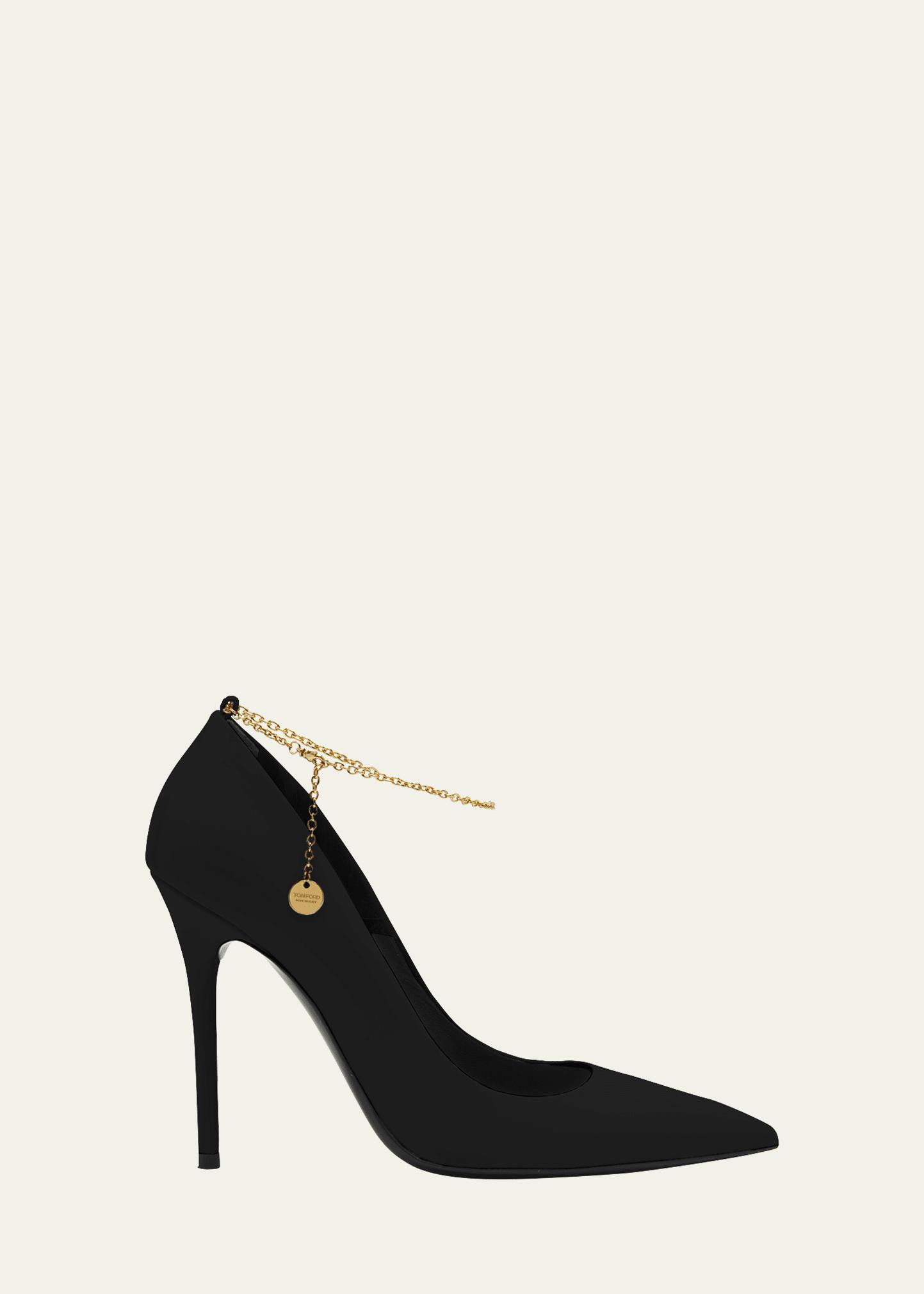 TOM FORD Chain Pointed Toe Pump Product Image