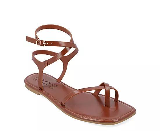 Journee Collection Charra Womens Strappy Sandals Product Image