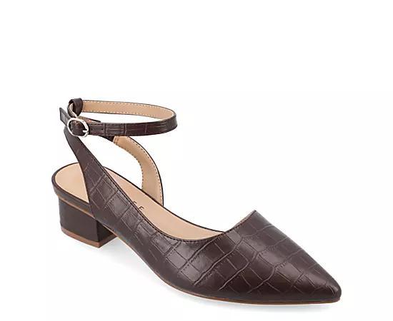 Journee Collection Keefa Womens Heels Brown Product Image