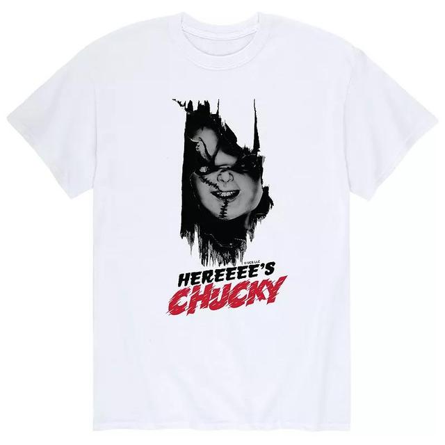 Mens Chucky Heres Chucky Tee Product Image