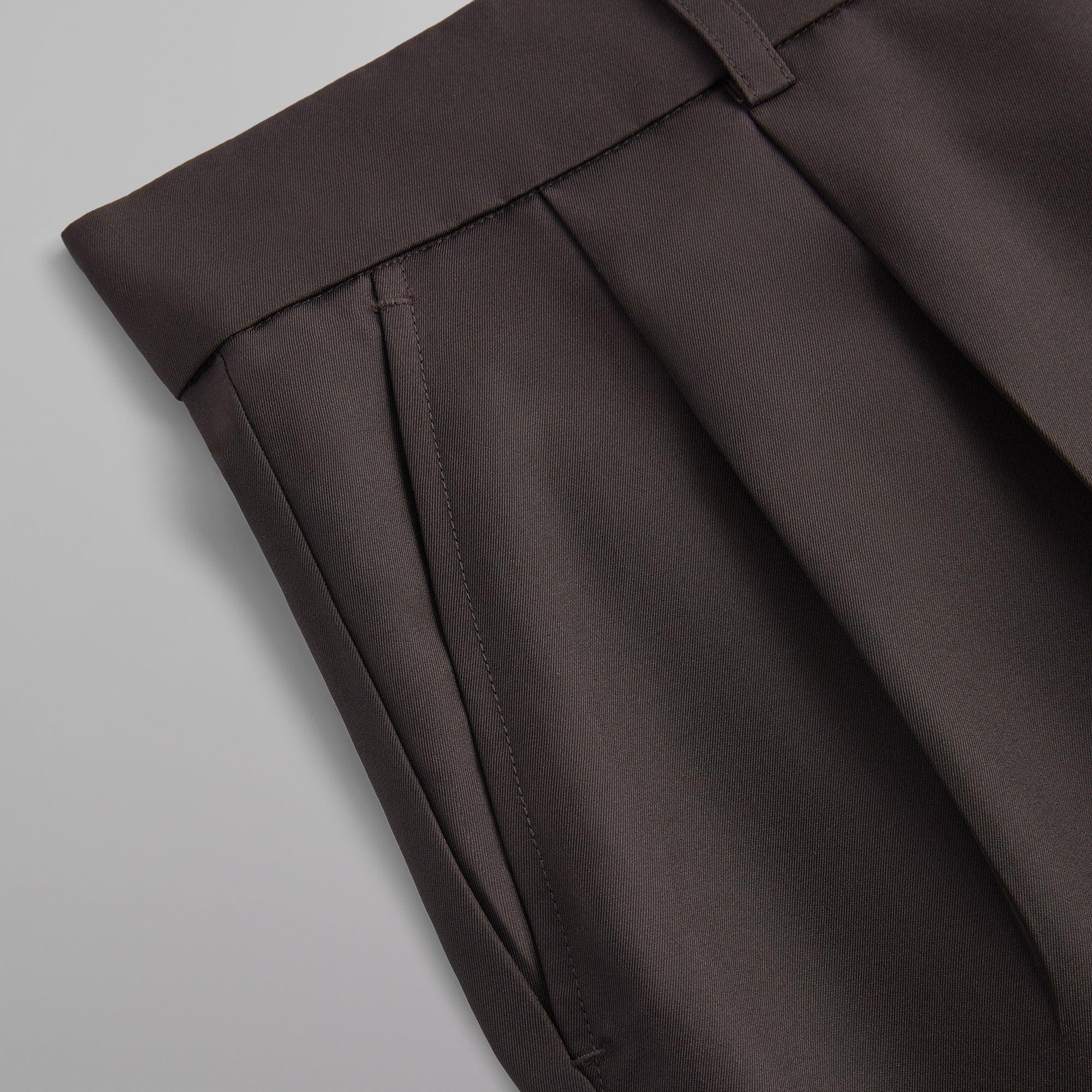 &Kin Pleated Ari Trouser - Kindling Male Product Image