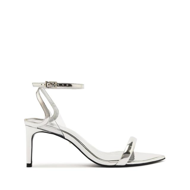 Skye Mid Stiletto Specchio Leather Sandal Female Product Image