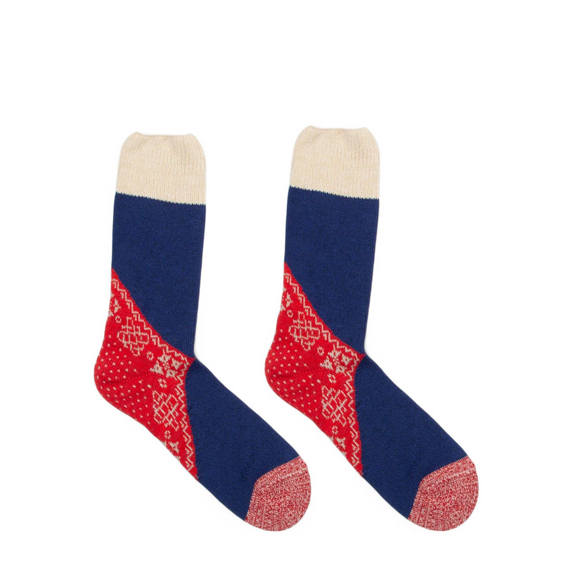 96 YARNS HEEL BANDANA SOCKS Male Product Image