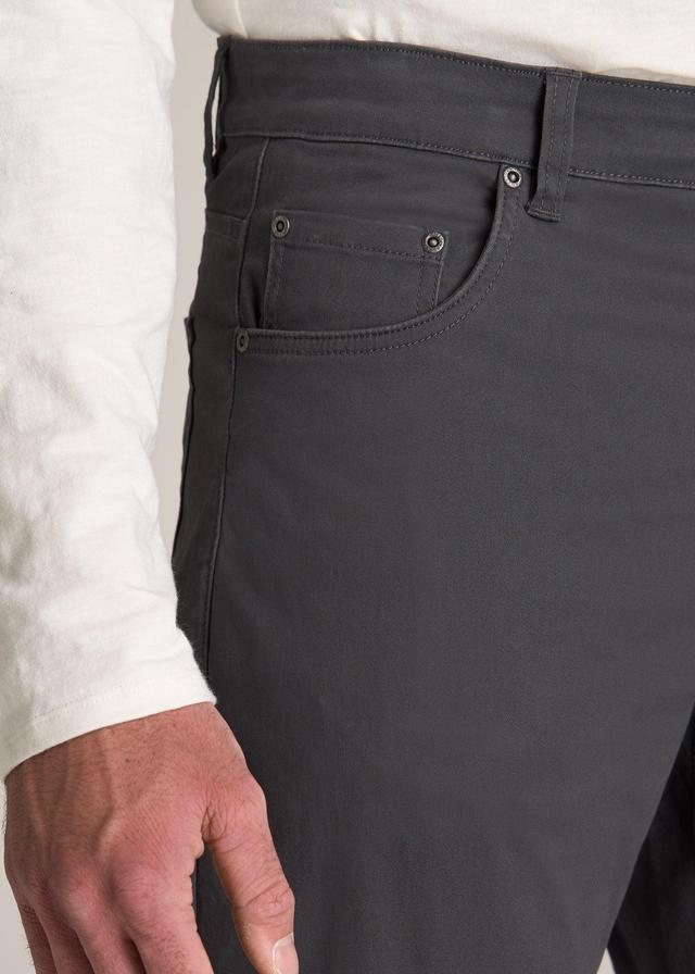 J1 STRAIGHT Leg Five-Pocket Pants for Tall Men in Iron Grey Product Image