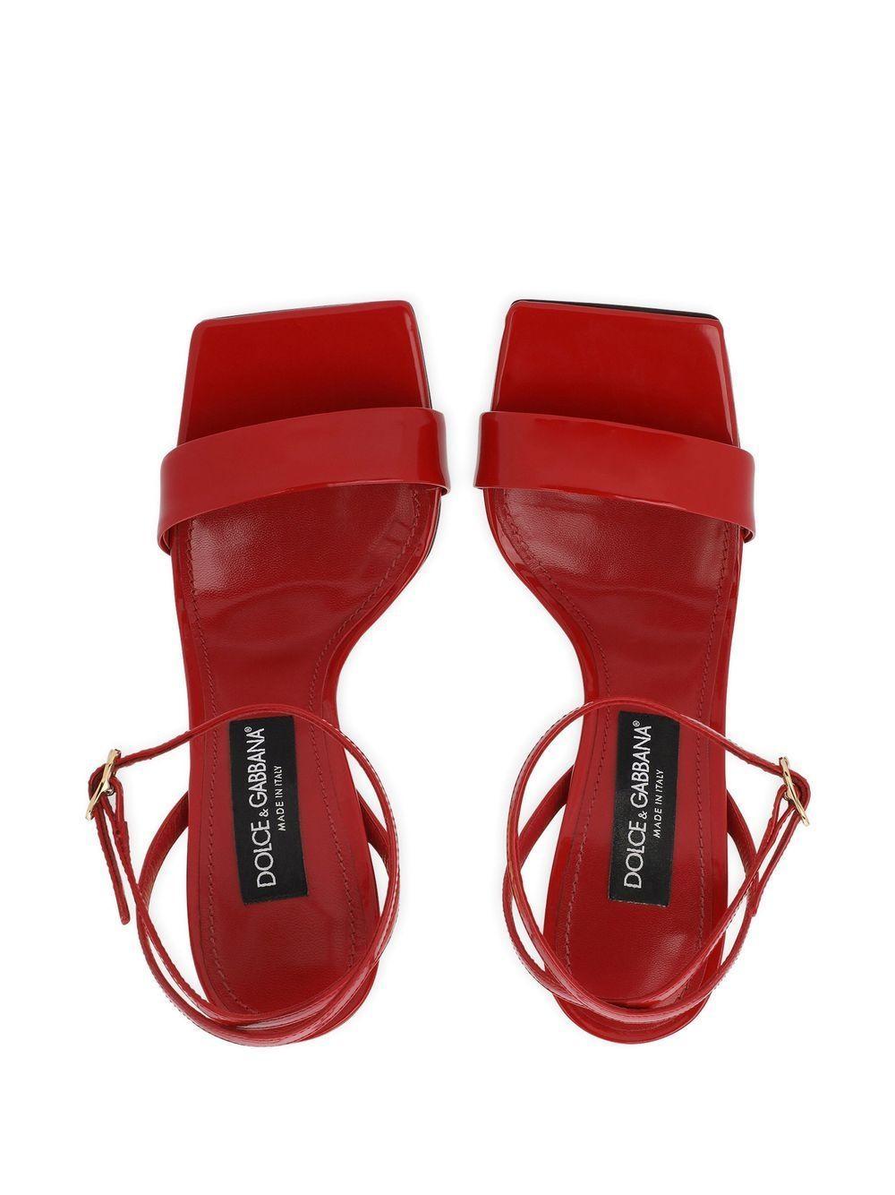 3.5 105mm patent leather sandals Product Image