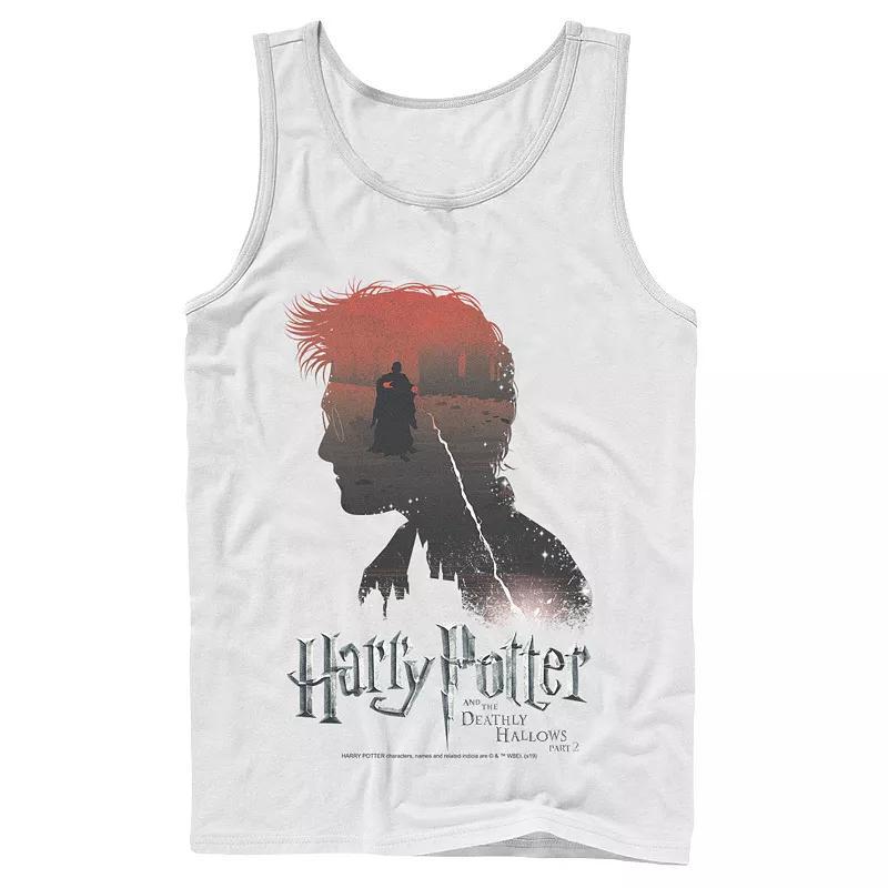 Mens Harry Potter Deathly Hallows Voldemort Silhouette Fill Tank Top Product Image