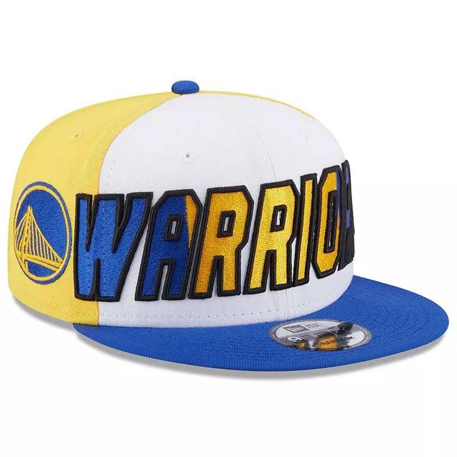 Mens New Era /Royal Golden State Warriors Back Half 9FIFTY Snapback Hat Product Image