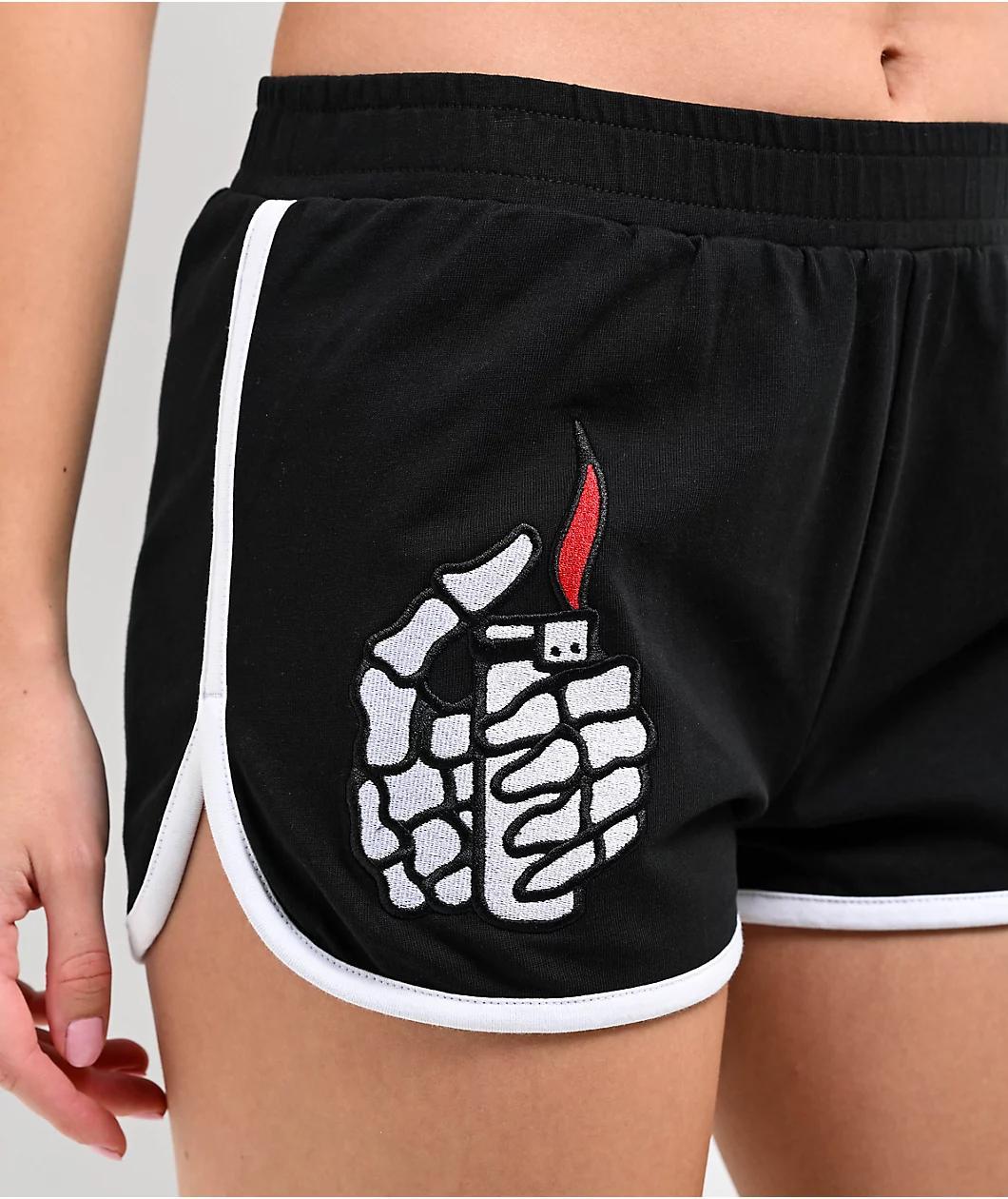 Lurking Class By Sketchy Tank Lit Black Sweat Shorts Product Image