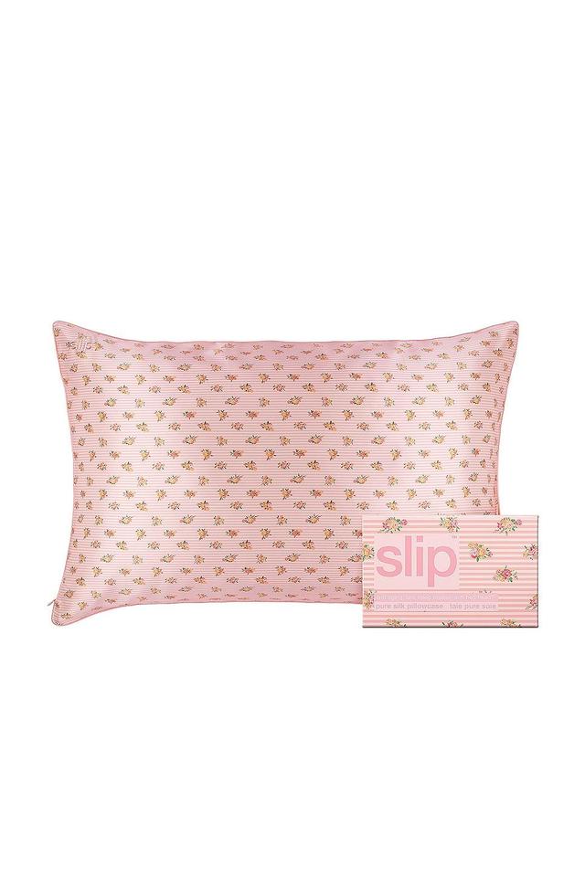 slip Queen Pillowcase in Pink Product Image