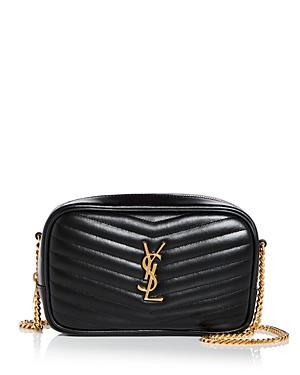 Saint Laurent - Lou Mini Quilted Leather Cross-body Bag - Womens Product Image