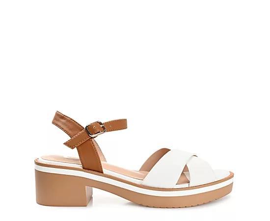 Journee Collection Hilaree Womens Heeled Sandals Product Image