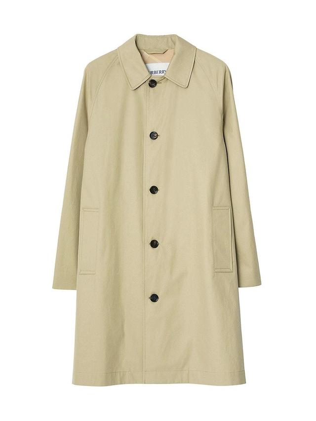 Mens Hunter Cotton Trench Coat Product Image