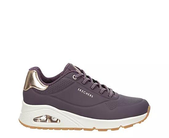 Skechers Street Uno Shimmer Away Womens Sneakers Product Image