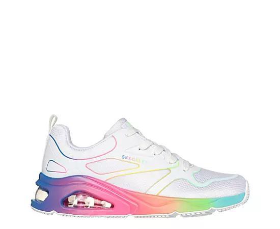 Skechers Womens Tres Air Uno Rainbow Roads Sneaker Product Image