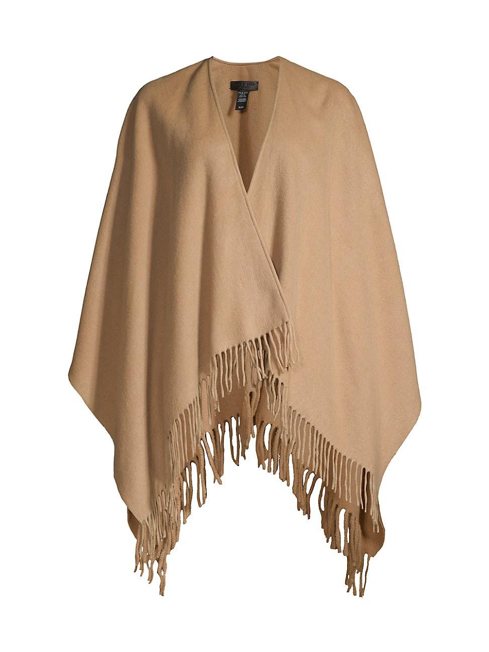 rag & bone Fringed Cashmere Ruana Product Image