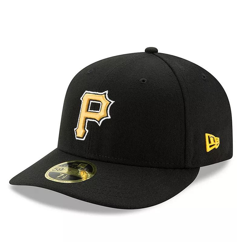 Mens New Era Pittsburgh Pirates Alternate Authentic Collection On-Field Low Profile 59FIFTY Fitted Hat Product Image