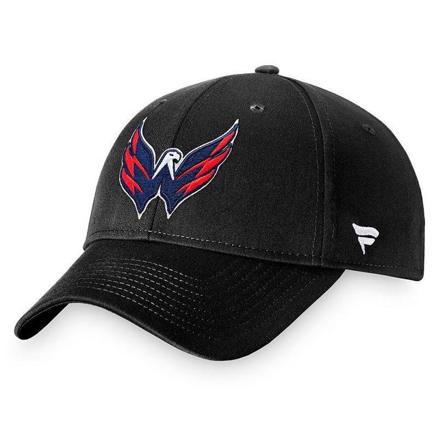 Mens Fanatics Branded Washington Capitals Core Adjustable Hat Product Image