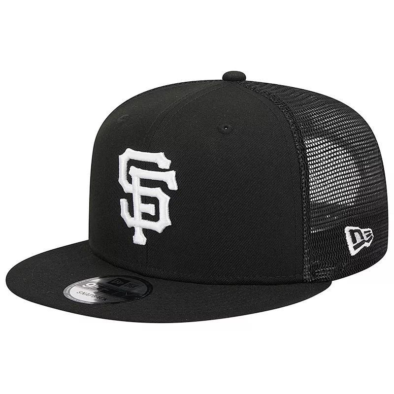 Mens New Era San Francisco Giants Trucker 9FIFTY Snapback Hat Product Image