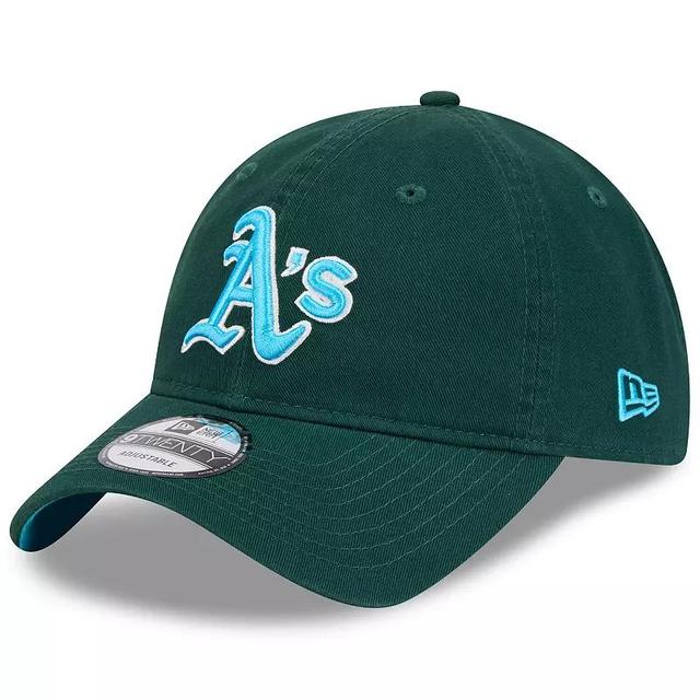 Mens New Era Oakland Athletics 2024 Fathers Day 9TWENTY Adjustable Hat Product Image