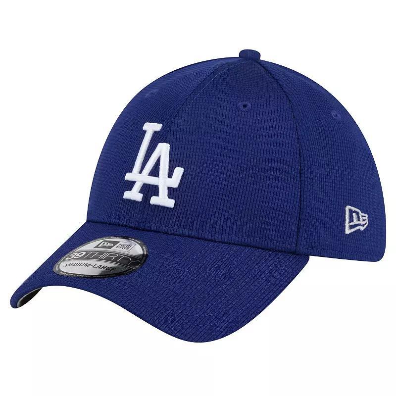 Mens New Era Royal Los Angeles Dodgers Active Pivot 39THIRTY Flex Hat Product Image