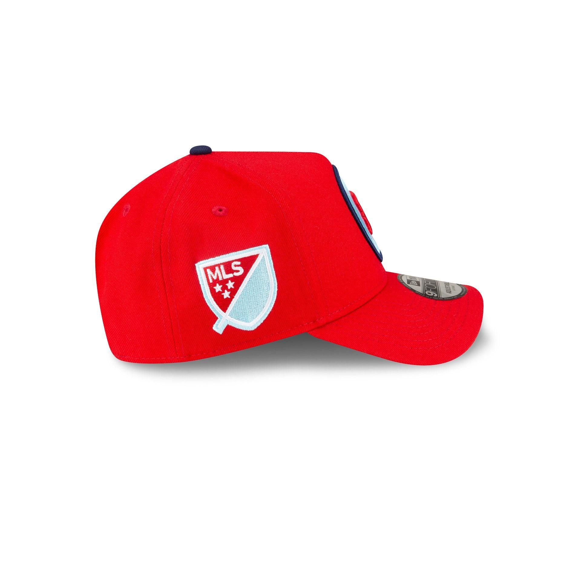 Chicago Fire 2024 MLS Kickoff 9FORTY A-Frame Snapback Hat Male Product Image