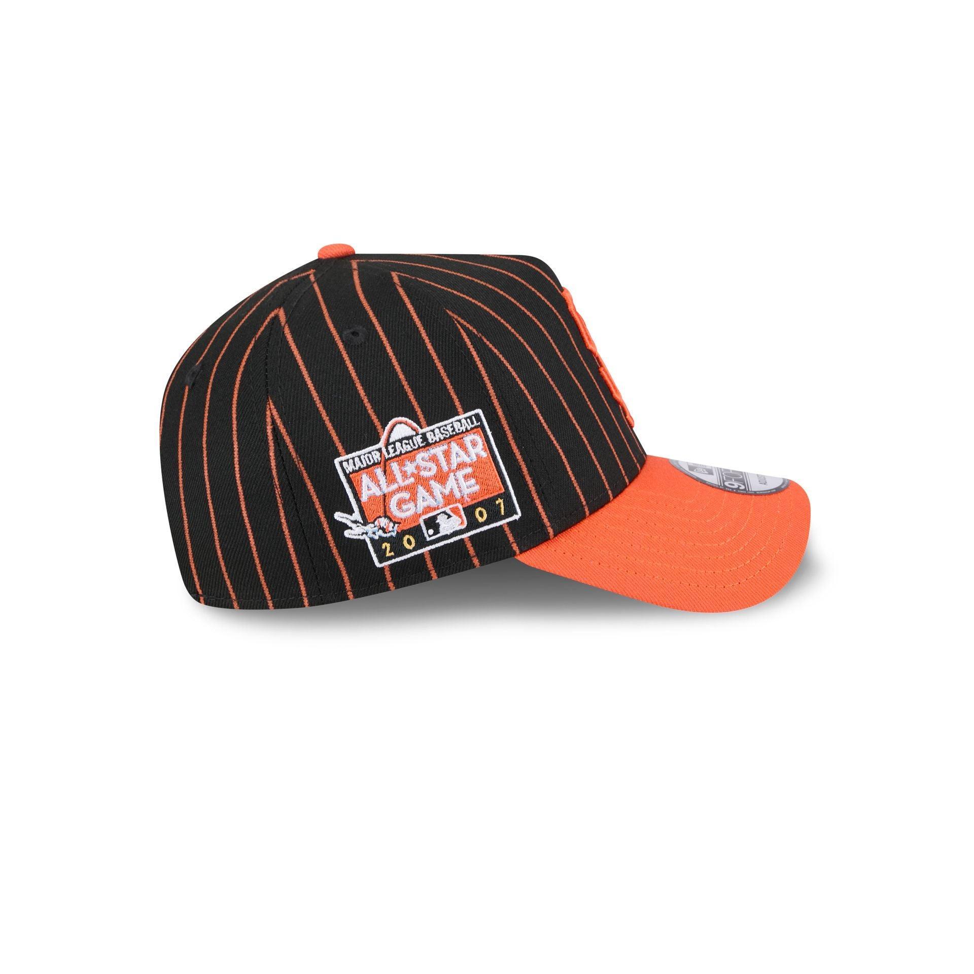 San Francisco Giants All-Star Game Pack Pinstripe 9FORTY A-Frame Snapback Hat Male Product Image