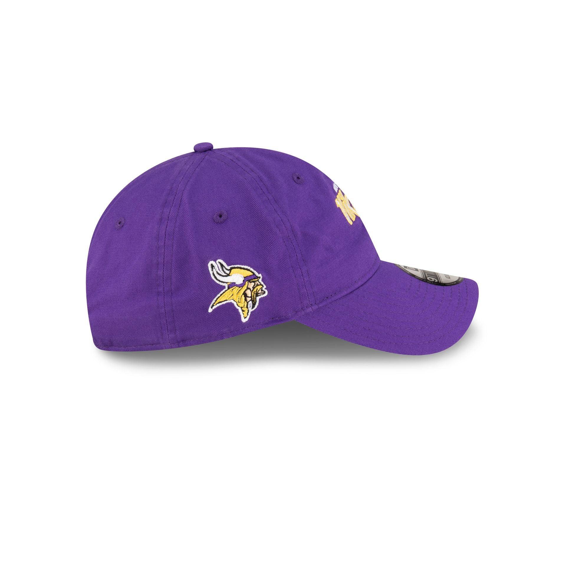 Minnesota Vikings Washed Script 9TWENTY Adjustable Hat Male Product Image